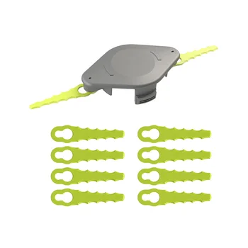  Ryobi için Kırpma Kafası Plastik Bıçaklı RAC155 Plastik Yedek Bıçak çim biçme makinesi çim makası Kafa Kesici Parçaları