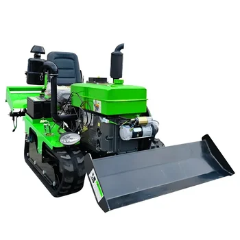  Popüler Ürünler Çiftlik Aletleri ile Kompakt Paletli Traktör 25 / 35HP Mini Çiftlik Güç Römork Traktör