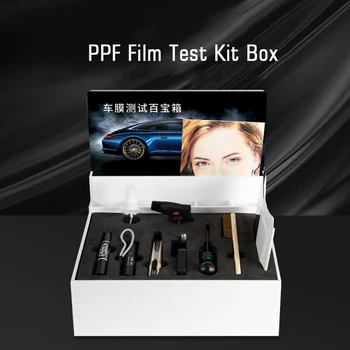  Çok fonksiyonlu PPF Film test kiti Ultraviyole / Film kalınlığı / ısı termal tamir / Araba filmi çizik / Delinme Testi MO-651-1