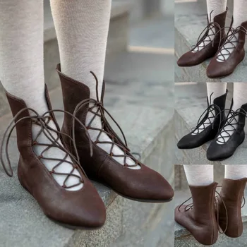  Lace Up kadın lastik çizmeler Pointe Ayakkabı Lüks Tasarımcı Botları-Kadın Düz Topuk Yağmur Sivri Moda Ayak Bileği Düşük 2023 Bayanlar Büyük