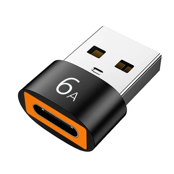  6A C tipi USB 3.0 OTG adaptör USB C dişi USB erkek dönüştürücü Samsung Xiaomi Huawei için