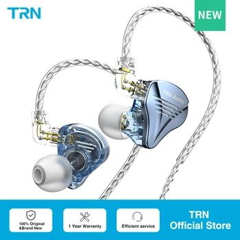  TRN TA2 HıFı Kulaklık Ses Üçlü hibrid Sürücü(1DD + 2 Knowles BA) IEM Metal Kabuk Ayrılabilir Kulaklık Koşu Kulaklık