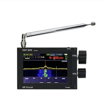  50 kHz-2 GHz Malakit-DSP1 SDR Alıcı Malakit DSP Yazılım Tanımlı Radyo 3.5 İnç Ekran Pil Firmware İçinde