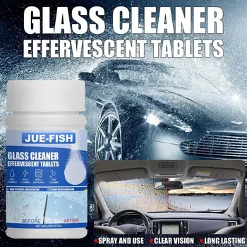  Araba sileceği Özü Efervesan Tabletler Otomobil Çok Amaçlı cam sileceği Efervesan Tabletler Araba Temizleme Aksesuarları