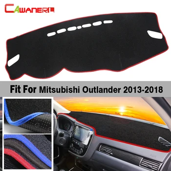  Araba Dashboard Pad Dash İşık Mat Kapak Masası Enstrüman Platformu Halı Anti Kayma Mitsubishi Outlander 2013-2018 İçin
