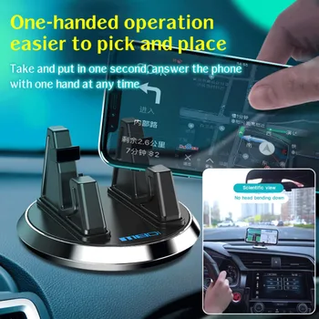  Kolay erişim ve görüntüleme için evrensel araba ön panel tutucu Vantuz telefon tutucu