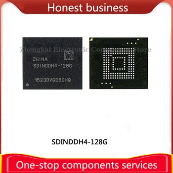  SDINADB4 - 128G BGA153 EMMC 100 % Çalışma 100 % Kaliteli SDINBDD4-128G Çip Cep Telefonu sabit disk Bellek SDINADB4 SDINBDD4 128GB