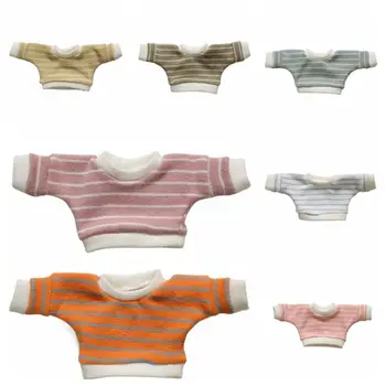  Düz Renk oyuncak bebek giysileri Fanila pamuk kapüşonlu Hiçbir Nitelikleri oyuncak bebek giysileri Yüksek Kalite Moda Stil Peluş oyuncak bebek giysileri 15 cm