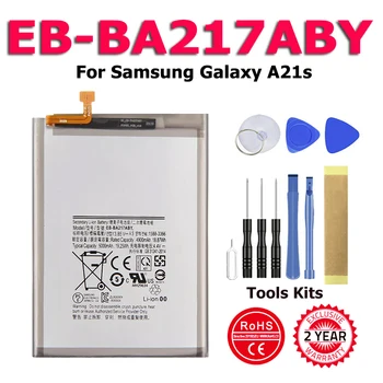  XDOU EB-BA217ABY Pil Samsung Galaxy A21s Yedek Cep Telefonu Pilleri + Araçları