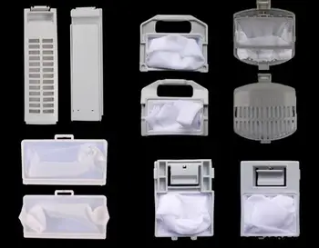  Yüksek Kaliteli Jakuzi Tam Otomatik Çamaşır makine filtresi Çantası ve Toz Geçirmez Kese Filtre Net Çanta 1 adet