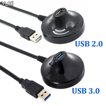  USB 2.0 / 3.0 Erkek Kadın Uzatma Kablosu Tabanı İle USB Uzatma Kablosu Tabanı İle USB 3.0 Taban Uzatma Kablosu 1.5 Metre