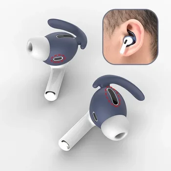  Yumuşak Silikon Anti Kayıp Kulaklık Apple Airpods için Pro Hava Bakla Airpodspro Bluetooth kablosuz kulaklık Kulakiçi Silikon Kayış