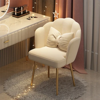  Aolıvıya resmi İskandinav makyaj dışkı ışık lüks tuvalet masası Internet ünlü arkalığı sandalye kız güzel yatak odası Modern M