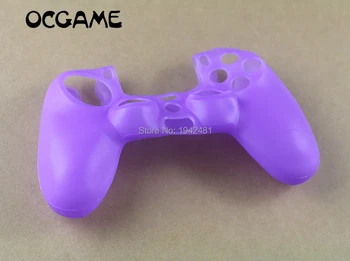  OCGAME 12 Renk Seçimi Yüksek Kaliteli silikon kauçuk Yumuşak Kılıf Cilt Kapak için PS4 Denetleyici Kavrama Kolu