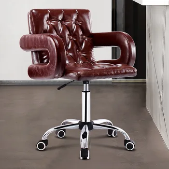  Döner Ana bar masası Kaldırma Sandalye Modern Basit Ofis yüksek tabure Arkalığı berber koltuğu Tekerlekli Sandalye Tabure Salon Mobilyaları