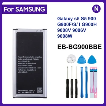  Samsung Pil için EB-BG900BBU EB-BG900BBC Samsung S5 G900S G900F G900M G9008V 9006V 9008W 9006W G900FD 2800mA NFC