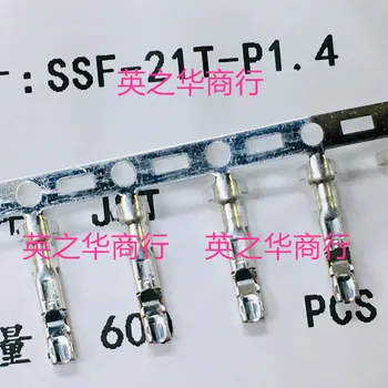  50 adet orijinal yeni konnektör SSF-21T-P1. 4 terminali tel göstergesi 18-22AWG