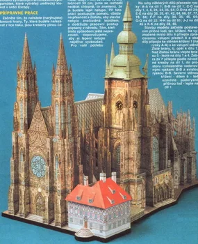  Katedral Sv. Çocuklar için Vita 3D Kağıt Model Oluşturma