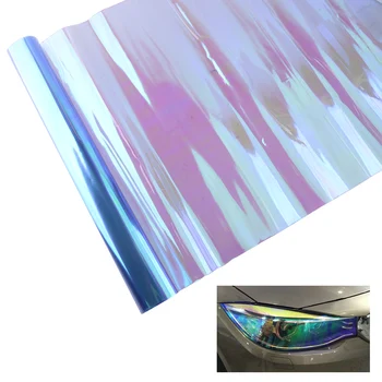  Araba Far Motosiklet Arka Lambası Sis Lambası streç film Levha Sticker PVC Dış Tonu Renk Değiştiren Şekillendirici Dekorasyon