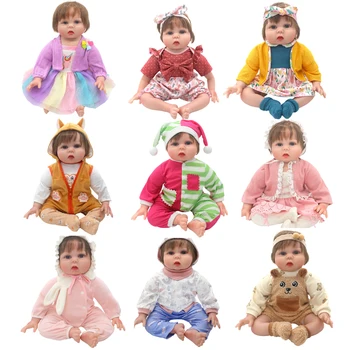  55 cm Bebek oyuncak bebek giysileri Tulum 22 