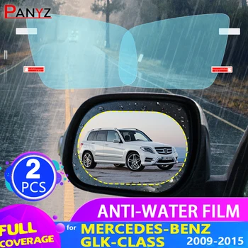  Araba dikiz aynası Filmi Mercedes-benz GLK Sınıfı X204 2009-2015 2010 2011 2012 2013 Anti Sis Yağmur Geçirmez Etiket Aksesuarları