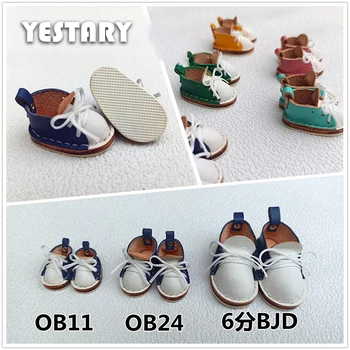  YESTARY Bjd Giyim Ob11 Ob24 Ayakkabı BJD oyuncak bebek giysileri Aksesuarları 1/6 Blythe Bebekler 3.7-4cm / 3.0 cm Ayak MİNİ Ayakkabı Çocuk Oyuncakları
