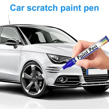  2 Adet Su Geçirmez araba boya kalemi araba bakımı Jant Lastik Yağlı işaret kalemi Otomatik Lastik Lastik Sırtı Metal Kalıcı boya kalemi boya kalemi