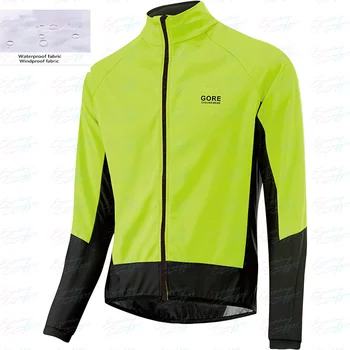  2022 GORE Bisiklet Giyim Bisiklet erkek Rüzgarlık Uzun Kollu Rüzgar Geçirmez hafif ceket MTB Yol Bisikleti Jersey bisikletçi giysisi