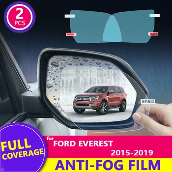  Ford Everest 2015 için 2016 2017 2018 2019 dikiz aynası Filmi HD Anti-sis Yağmur Geçirmez Otomatik Ayna Sticker Araba Aksesuarları