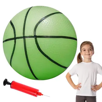  Işıklı Basketbol Light Up Parlayan Yürümeye Başlayan Topları ışıklı Güçlü Kavrama Light Up sepet topu Çocuklar İçin Yürümeye Başlayan Kabarık