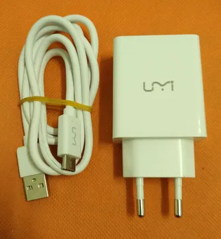  Orijinal USB şarj aleti Fiş + Kablosu UMI Süper MTK6755 Octa Çekirdek 5.5