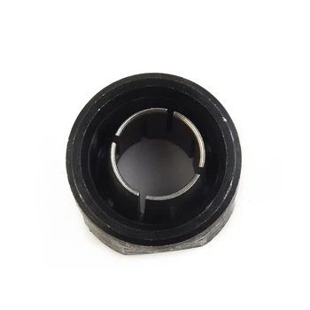  Siyah Collet Somun 1 adet 22.5 * 27mm 3612 Metal Parçalar Dalma Yönlendirici Yedek Yüksek mukavemetli Yeni Dayanıklı
