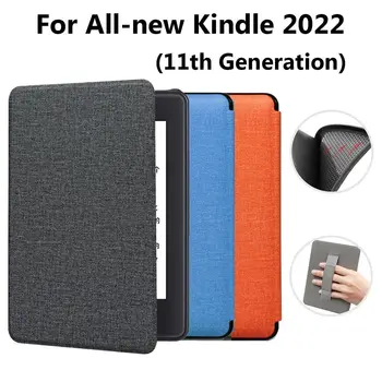  Tamamen yeni Kindle 11th 2022 Çıkış 6 inç C2V2L3 Manyetik Akıllı Kapak PU Deri Ekran Koruyucu Folio Kılıf Kolu İle