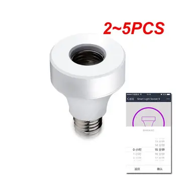  2 ~ 5 ADET CoRuı WiFi Ses Kontrolü Akıllı Lamba Tutucu Lamba Kafa İçin Uygun LED Ampul E26 E27 Akıllı ampuller Uyumlu Alexa