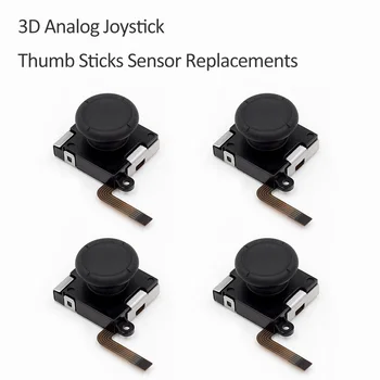  25İn1 Joycon Joystick Değiştirme Kiti Anahtarı Ns Sol Sağ Denetleyici Onarım Parçaları 3D Analog Thumb Çubuk Aksesuarı