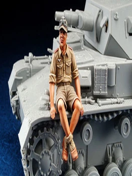  Yeni Demonte 1/35 Avrupa Dak Panzer Yolcu tankı OLMADAN Reçine Kiti DIY Oyuncaklar Boyasız reçine modeli