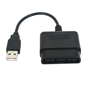  1 Adet Oyun Denetleyicisi dönüştürücü PS2 Dualshock Joypad Gamepad PS3 PC USB kablosu