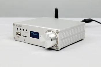  DC24V-32V C40 APP Bluetooth 5.0 Kayıpsız Oyuncu Kartı Dijital güç amplifikatörü 130W + 130W U Disk / TF Kart