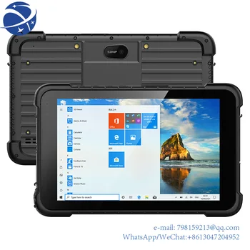  yyhcyyhcWınPad W86H 8 İnç Dokunmatik Ekran Su Geçirmez Sağlam Win 10 Tablet PC ile SIM Kart