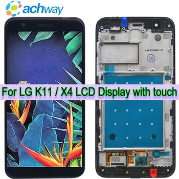  Test LG K11 dokunmatik LCD ekran Ekran İçin çerçeve ile LG k11 ekran Digitizer Meclisi Onarım 5.3 