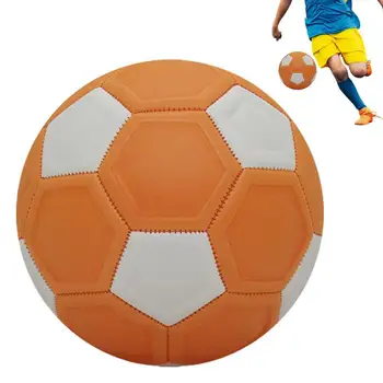  Futbol Topları Çocuklar İçin Taşınabilir Yörünge Futbol Dışında Spor Oyunu Aşınmaya Dayanıklı Kapalı Yumuşak Futbol Topu Eğitim