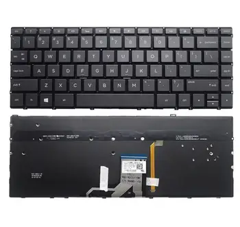  HP Spectre X360 15-BL 15-BL112DX 15-BL012DX TPN-Q179 ABD Klavye Arkadan Aydınlatmalı siyah