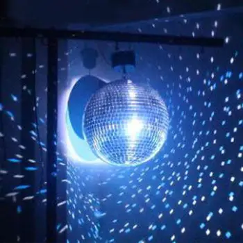  Ayna Disko Topu Parti Parlayan Top Noel Dekorasyon Lazer Yansıtıcı Disko Topu Noel ağaç dekor Ev Süsler Kolye