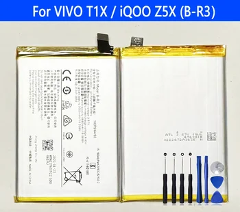  B-R3 vivo için pil T1X / iQOO Z5X Onarım Bölümü Orijinal Kapasiteli Telefon Piller Bateria