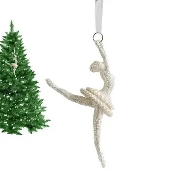  Noel Ağacı Kolye Glitter Dekoratif Noel Hang-On Ağacı Süslemeleri Glitter Noel Partisi Kolye Hediye İçin Pencere