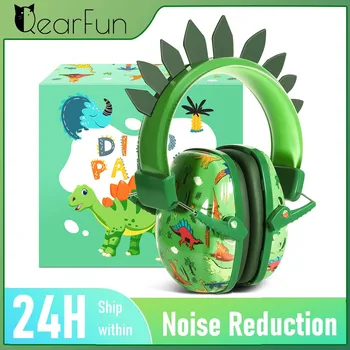  Çocuklar Gürültü önleyici kulaklıklar 25db Gürültü Azaltma kulak Muffs kulak koruyucu Ses Geçirmez Kulaklıklar Okul Çocukları için Hediyeler