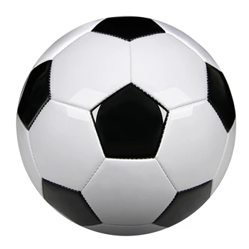  Boyutu 5 Profesyonel Eğitim Futbol Topları PU Deri Siyah Beyaz Futbol Futbol Topları Gol Takımı İnç Eğitim Topları Promosyon