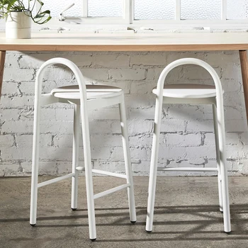  Tezgah taburesi Salon bar sandalyeleri İskandinav Lüks Mutfak Ada Modern Bar sandalyeleri Bankalar Resepsiyon Cadeira Banqueta Ev Mobilyaları