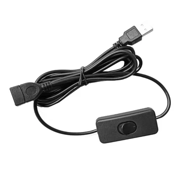  100cm USB2. 0 Uzatma Kablosu, Erkek-Dişi Anahtarlı Veri Aktarımını Destekler