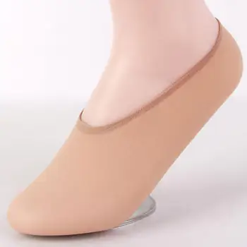  Ince İpek Yaz Kış Kadın Çorap Düşük Kesim Nefes Silikon Kaymaz Kısa Çorap Görünmez Kadın Gizli Çorap Düşük Tüp